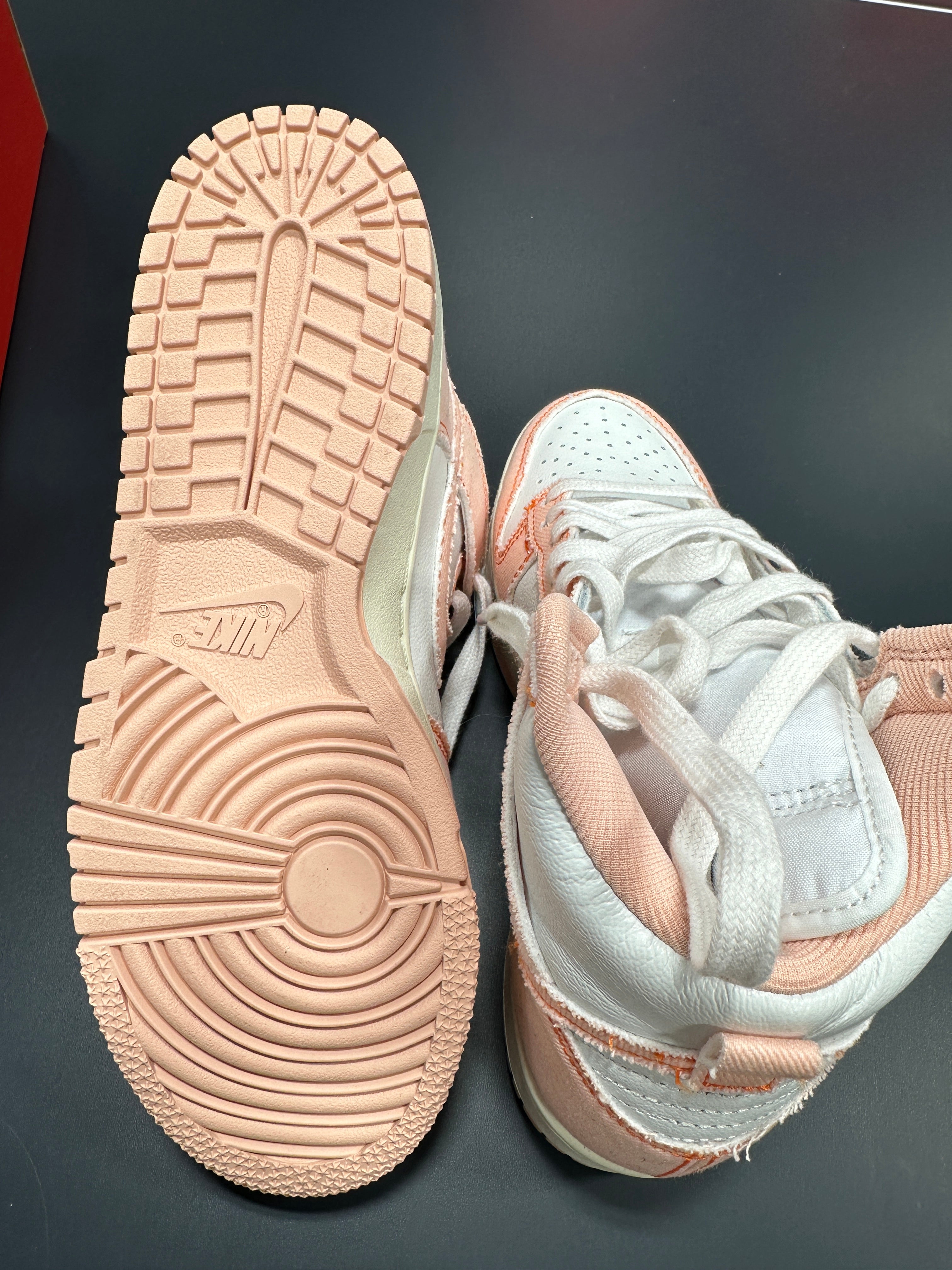 Wmns 1985 Dunk High Arctic Orange Sz 6
