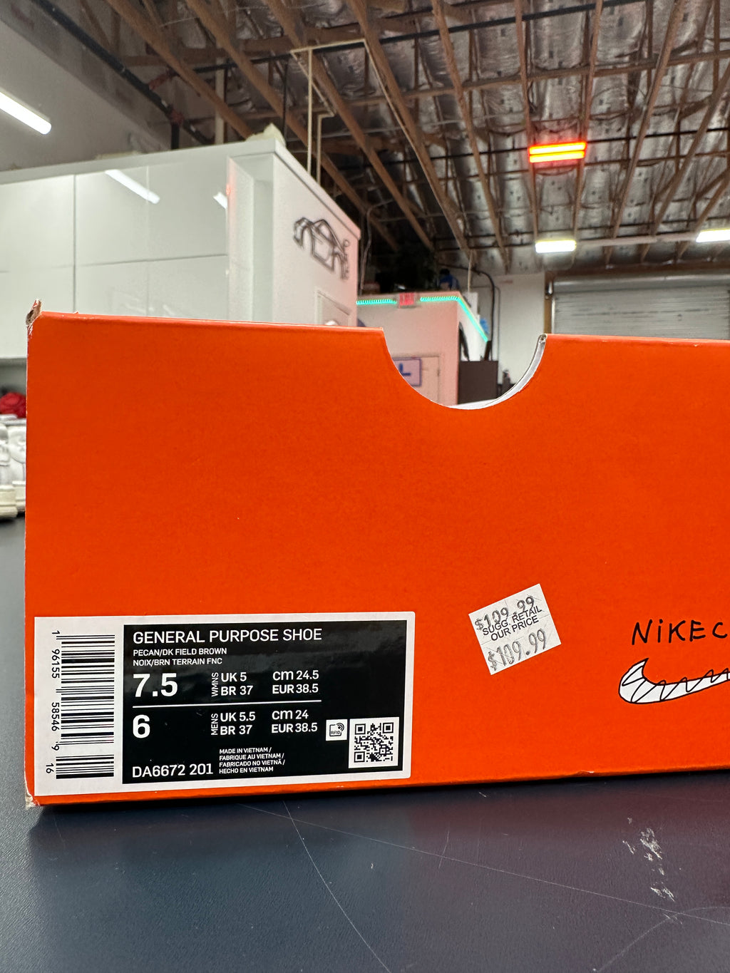 Wmns Nike Craft GPS Sz 7.5