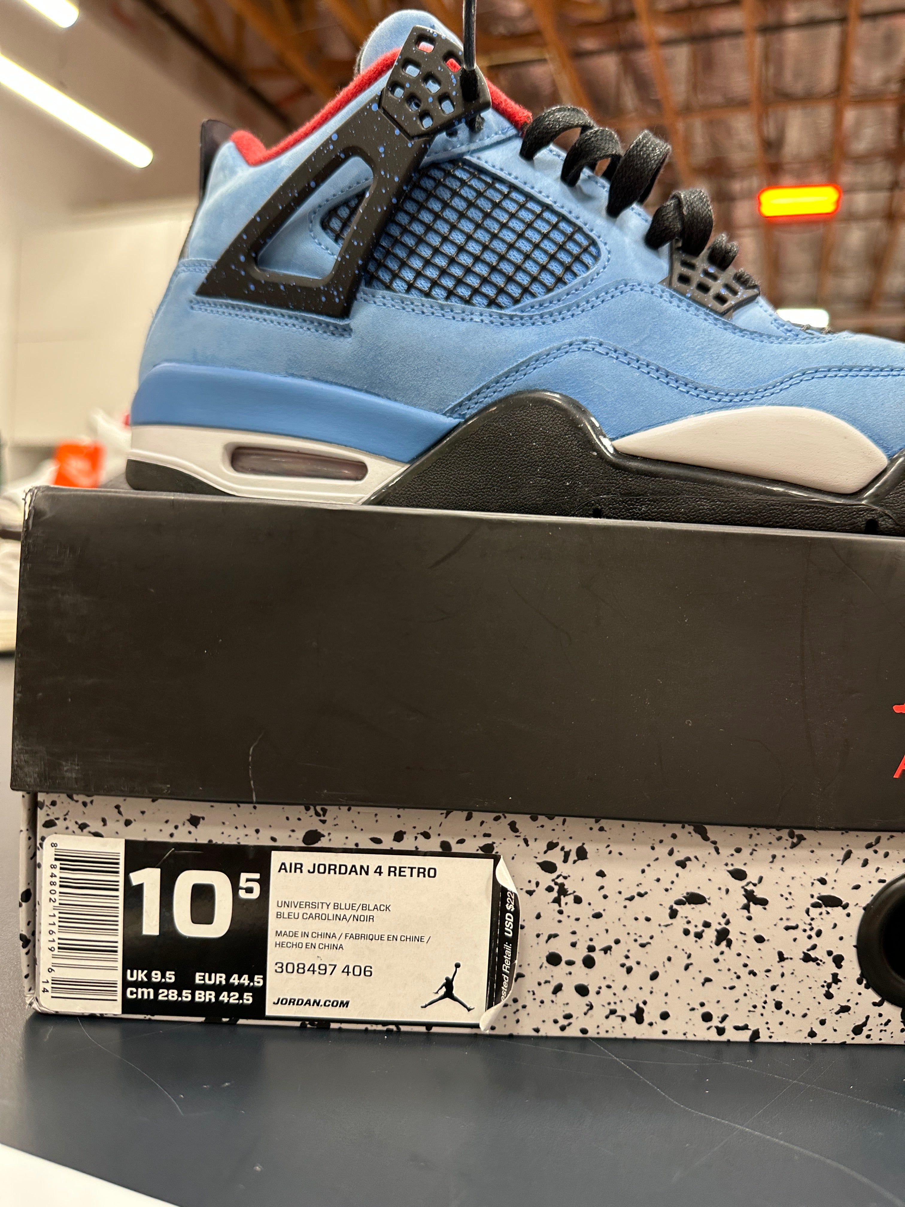 Jordan 4 Travis Scott Sz 10.5