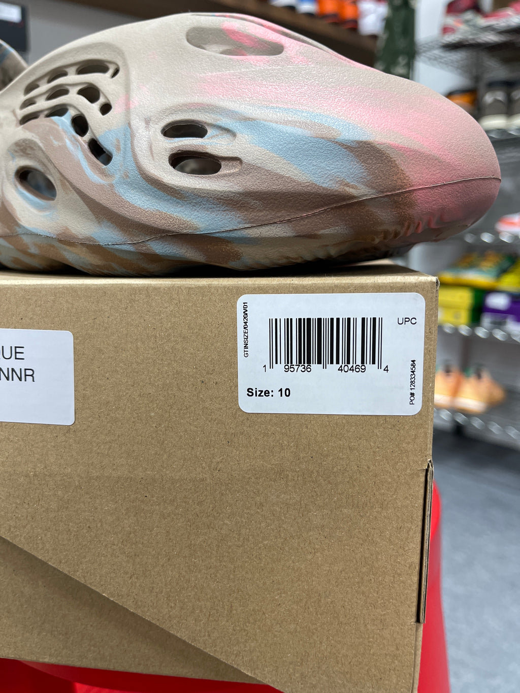 Yeezy Foam Runner Sand Grey Sz 10