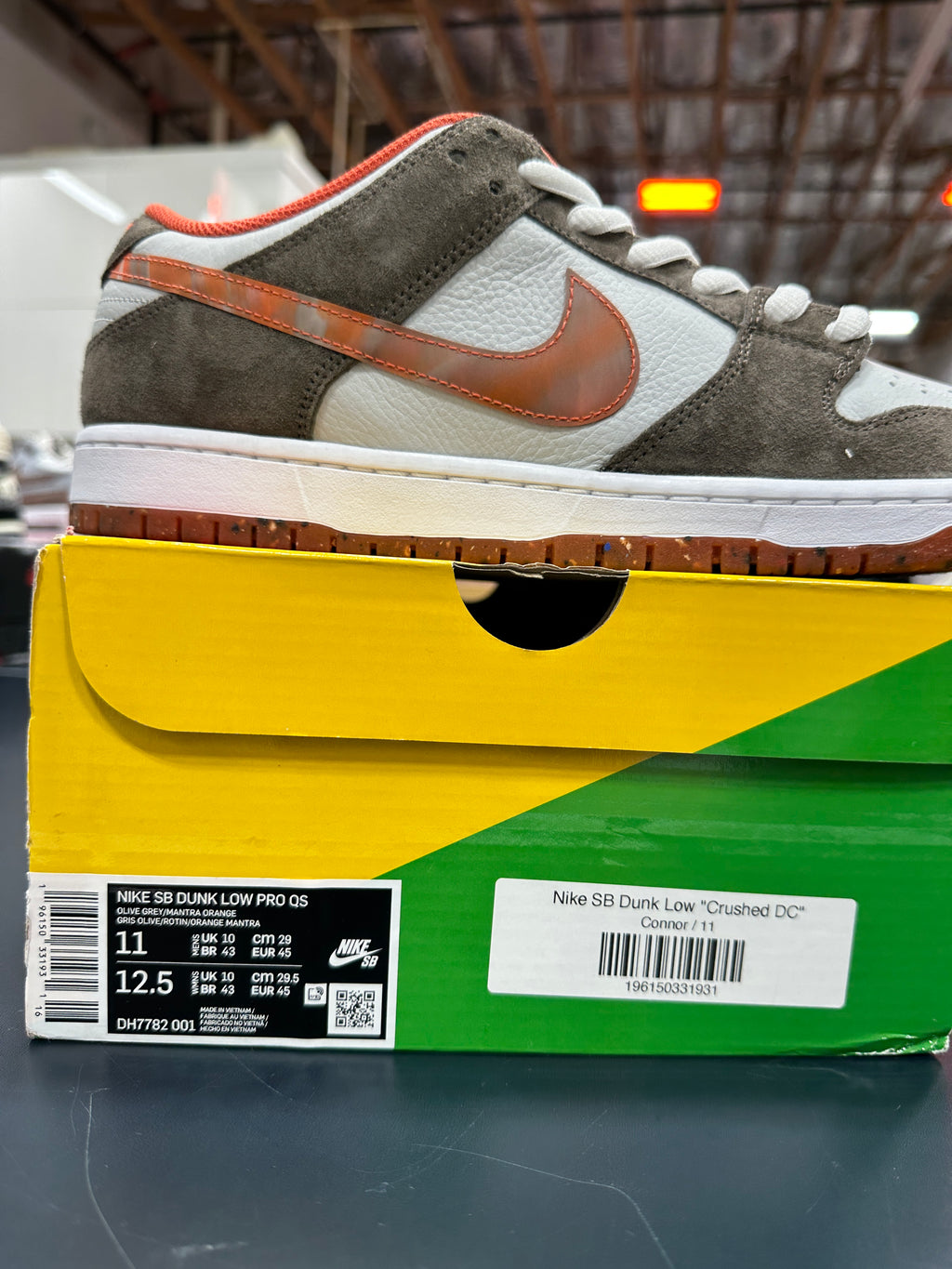 Nike Dunk Low SB Crushed DC Sz 11
