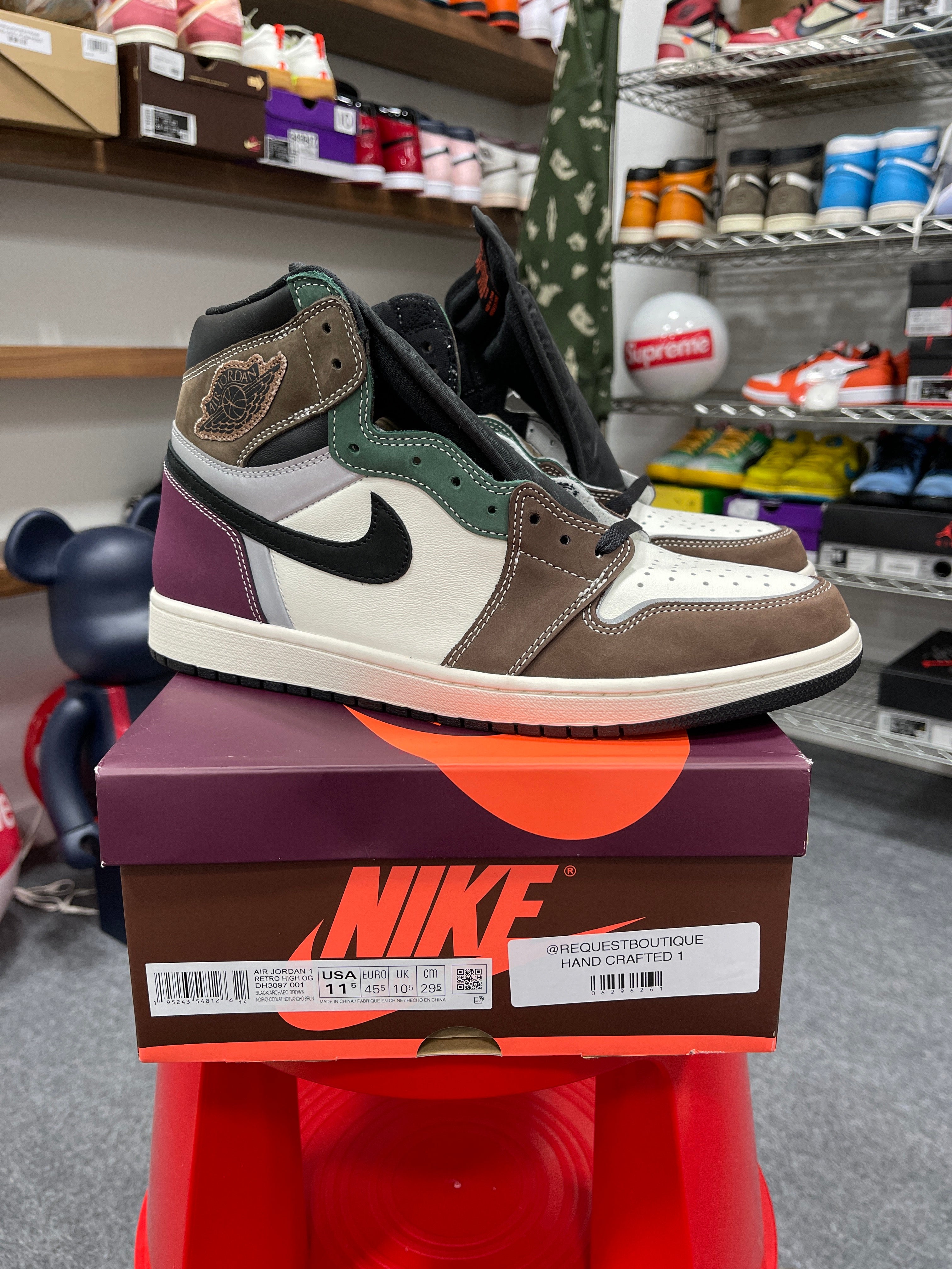 Air Jordan 1 Hand Crafted Sz 11.5