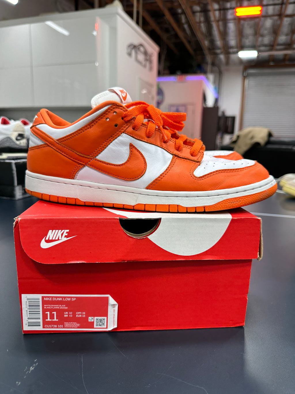 Nike Dunk Low Syracuse Sz 11 (2020)