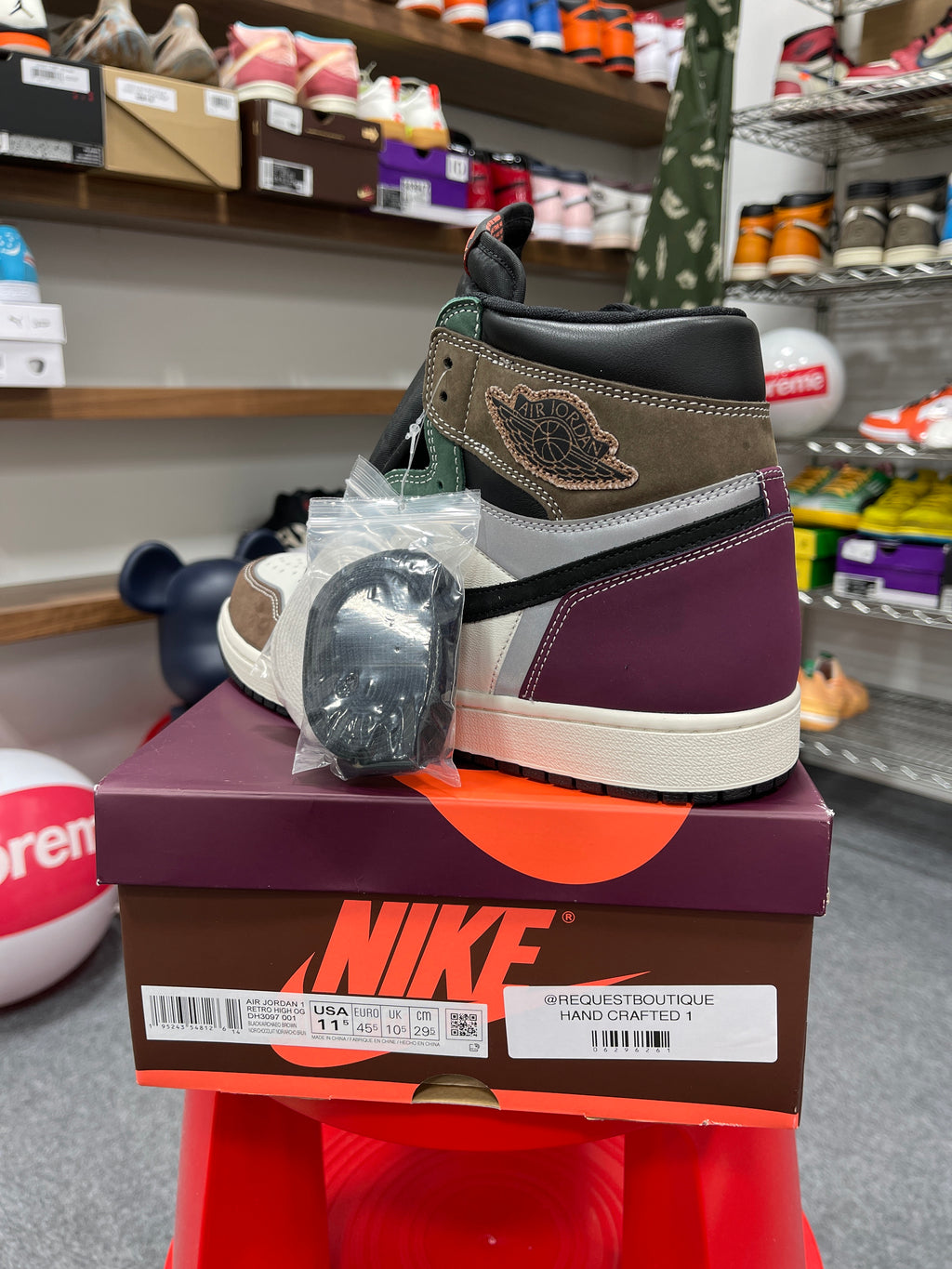 Air Jordan 1 Hand Crafted Sz 11.5
