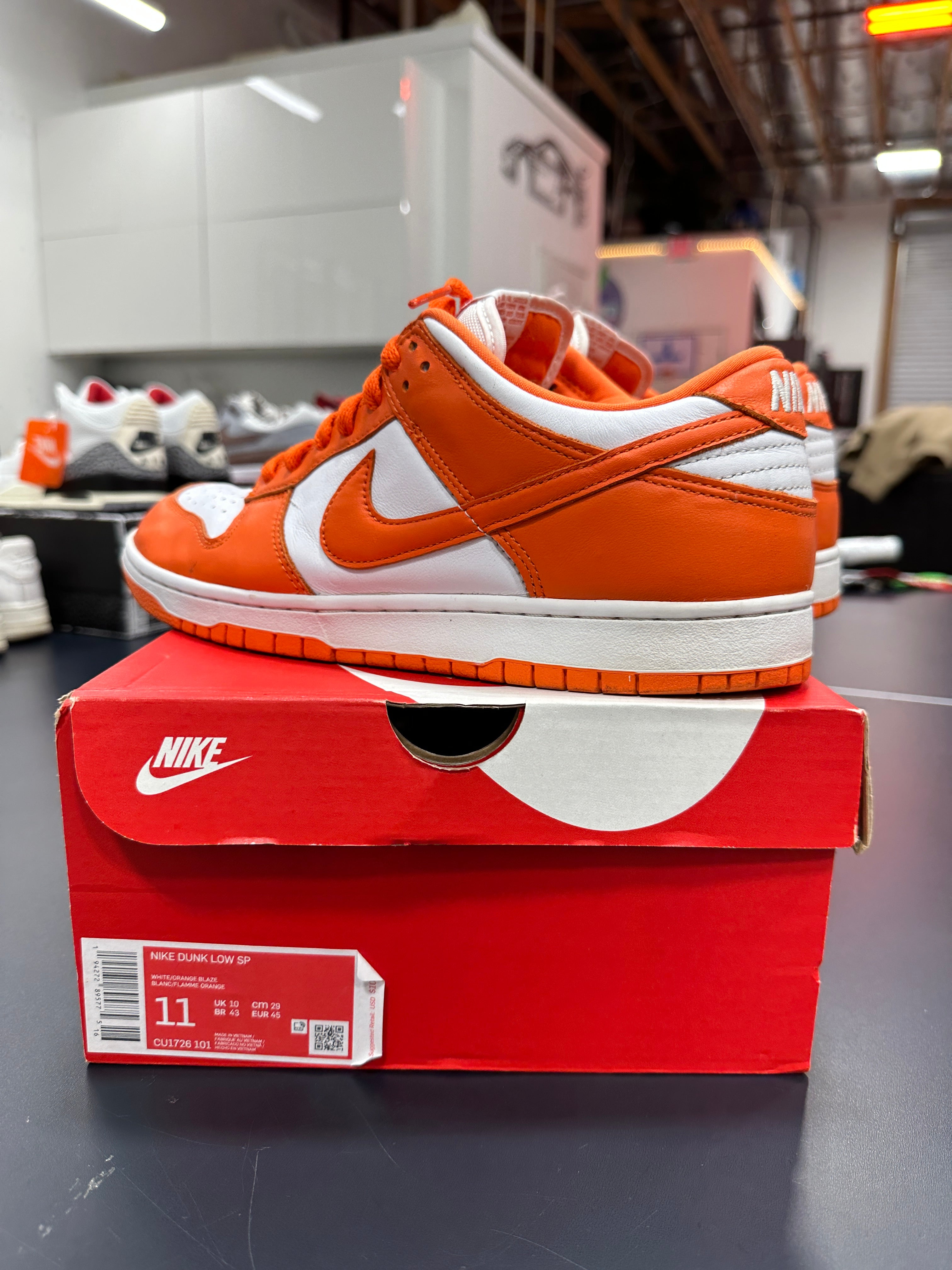 Nike Dunk Low Syracuse Sz 11 (2020)