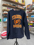 Stadium Goods Crewneck Navy/Orange Sz L