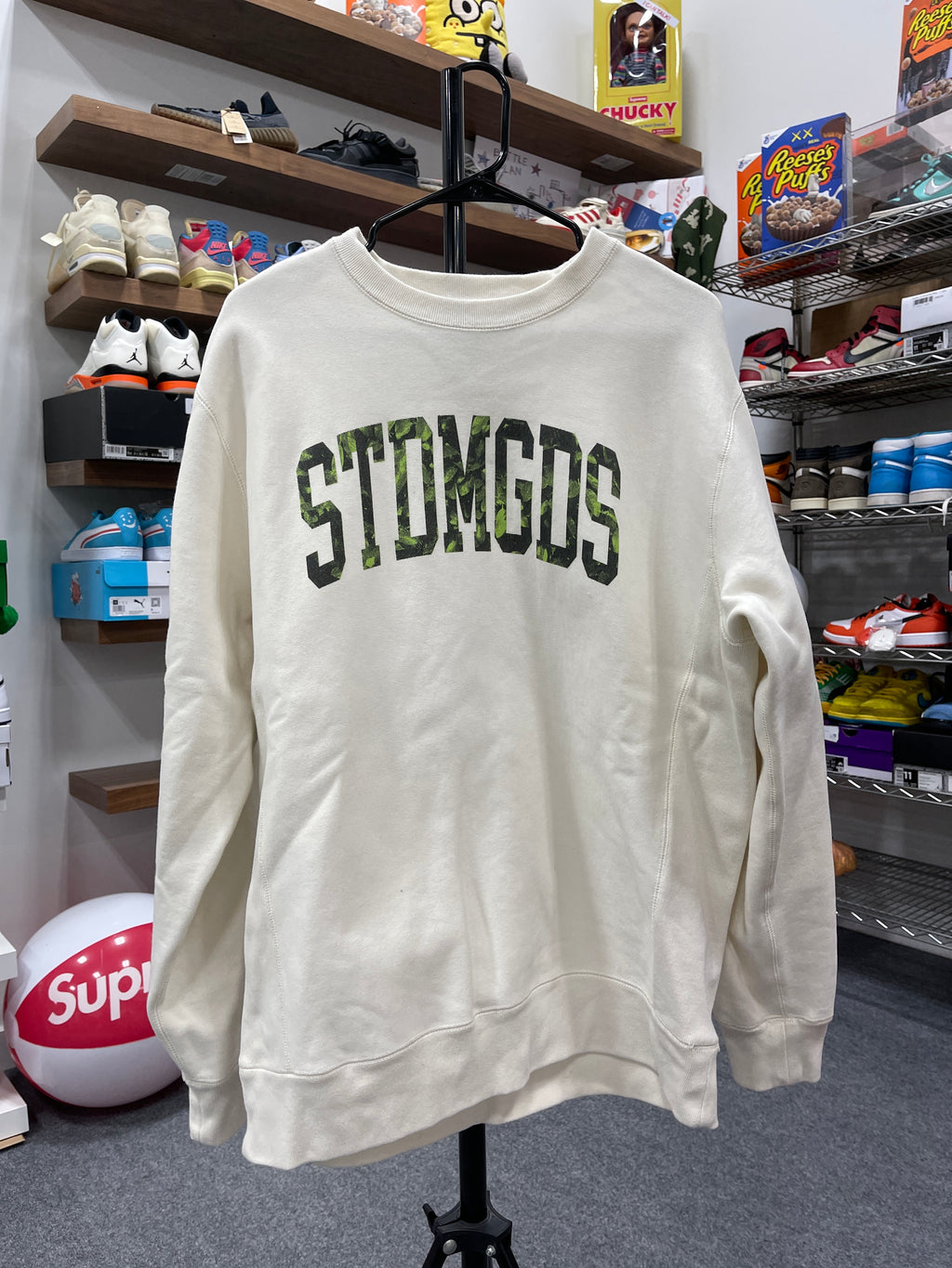 Stadium goods Crewneck Tan Green Sz L