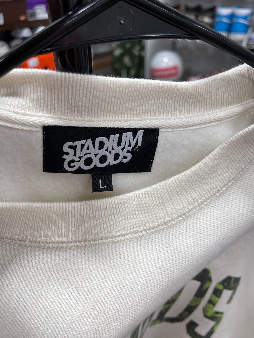 Stadium goods Crewneck Tan Green Sz L