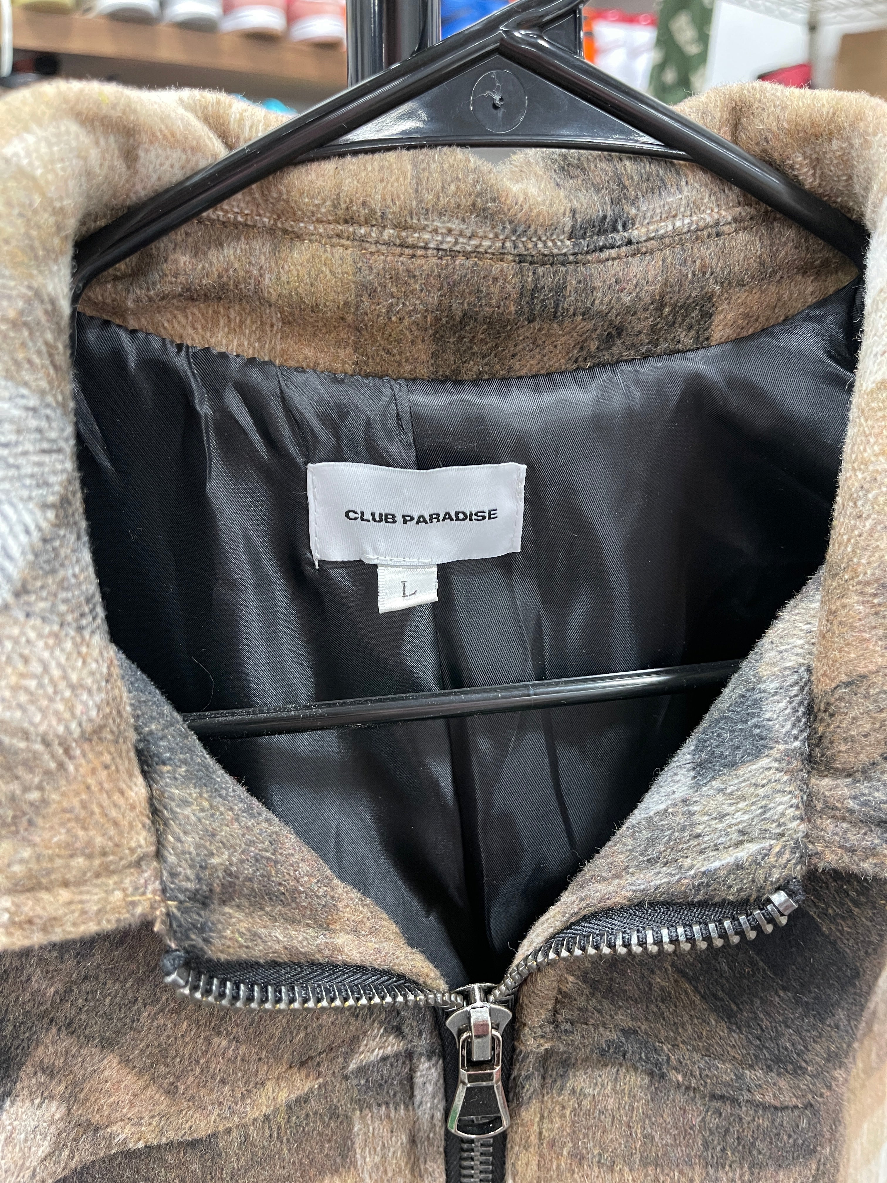 Club Paradise Heavy Jacket Sz L