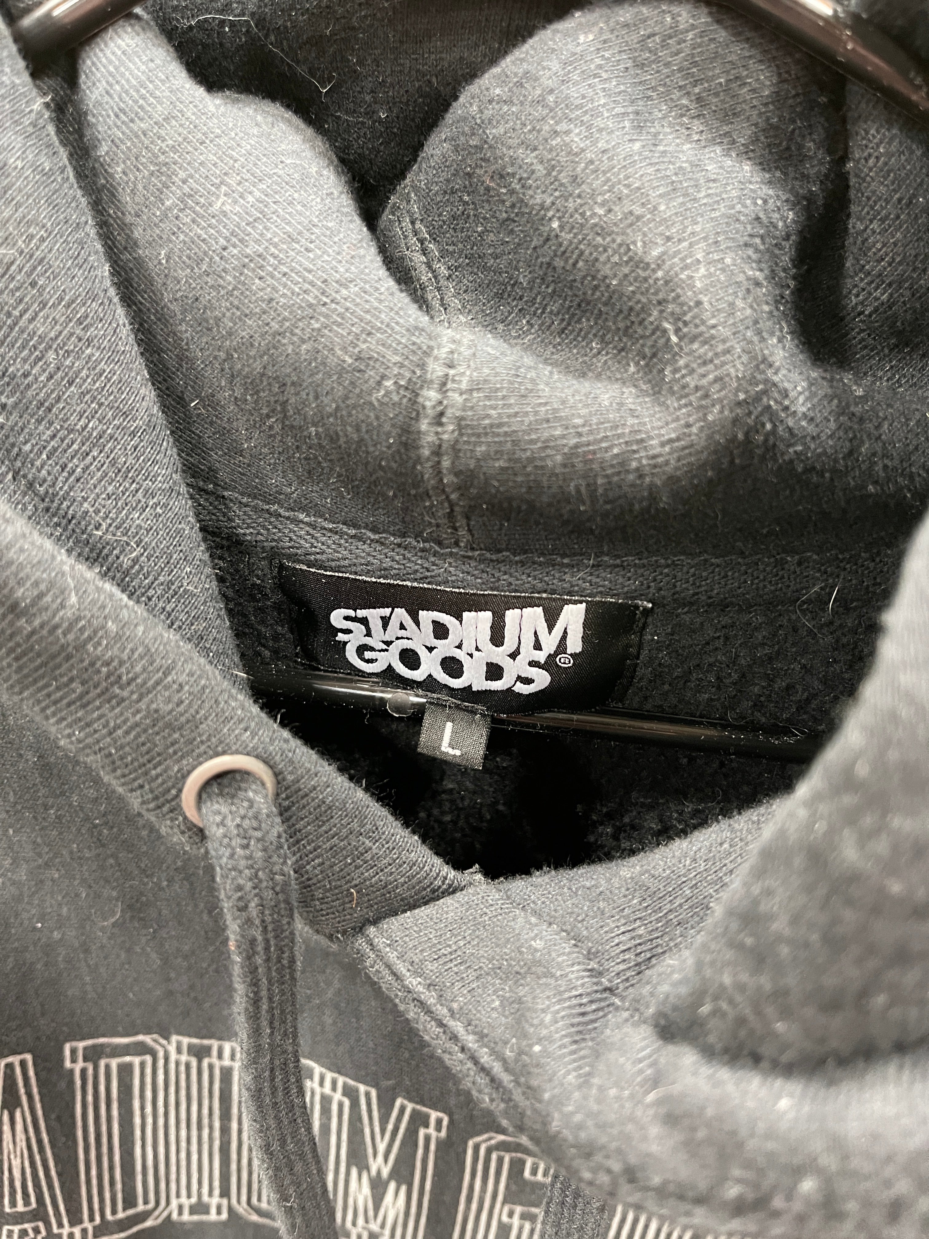 Stadium Goods Black Hoodie Sz L