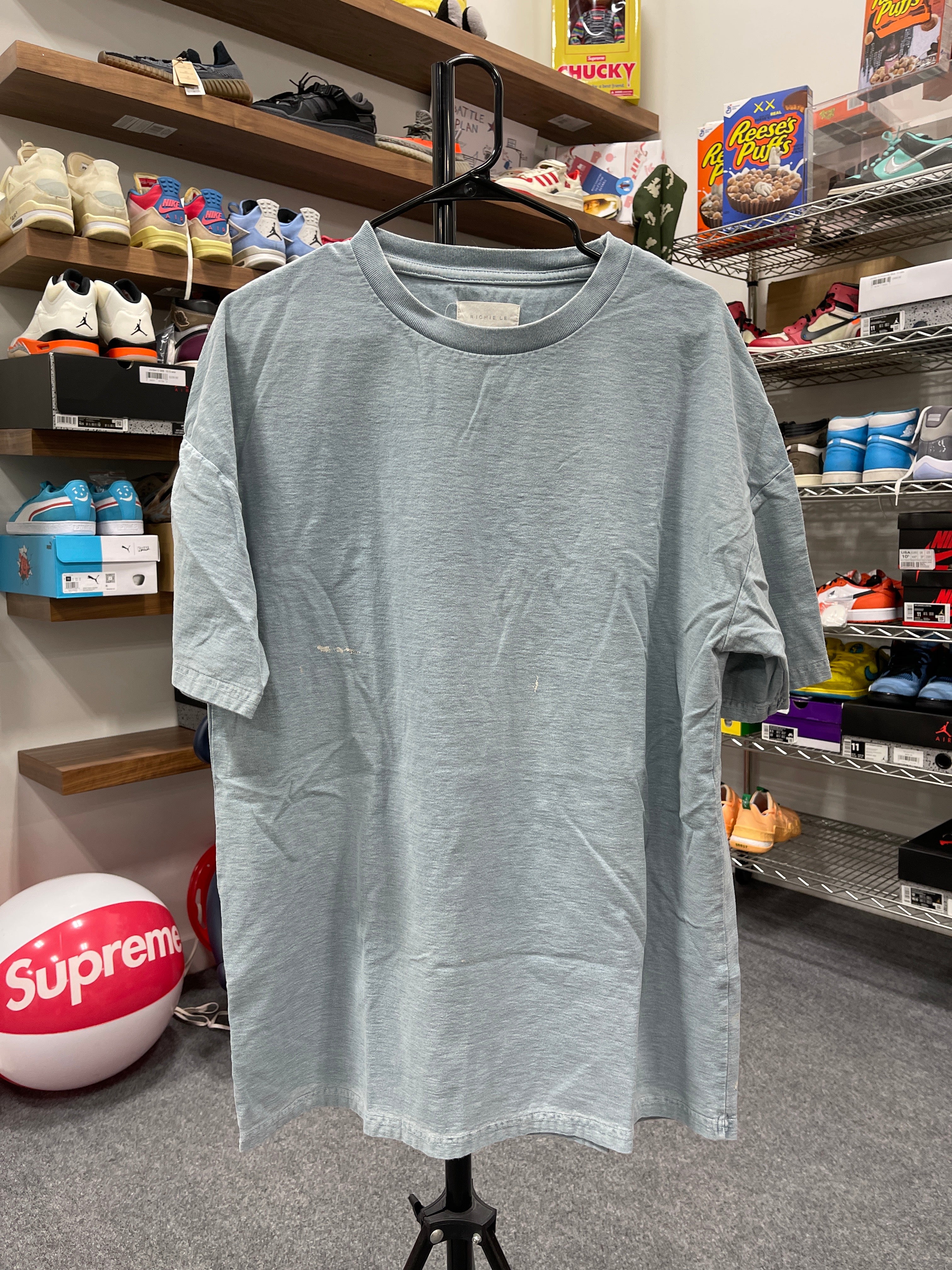 Richie Le Vintage Blue T-Shirt Sz XL