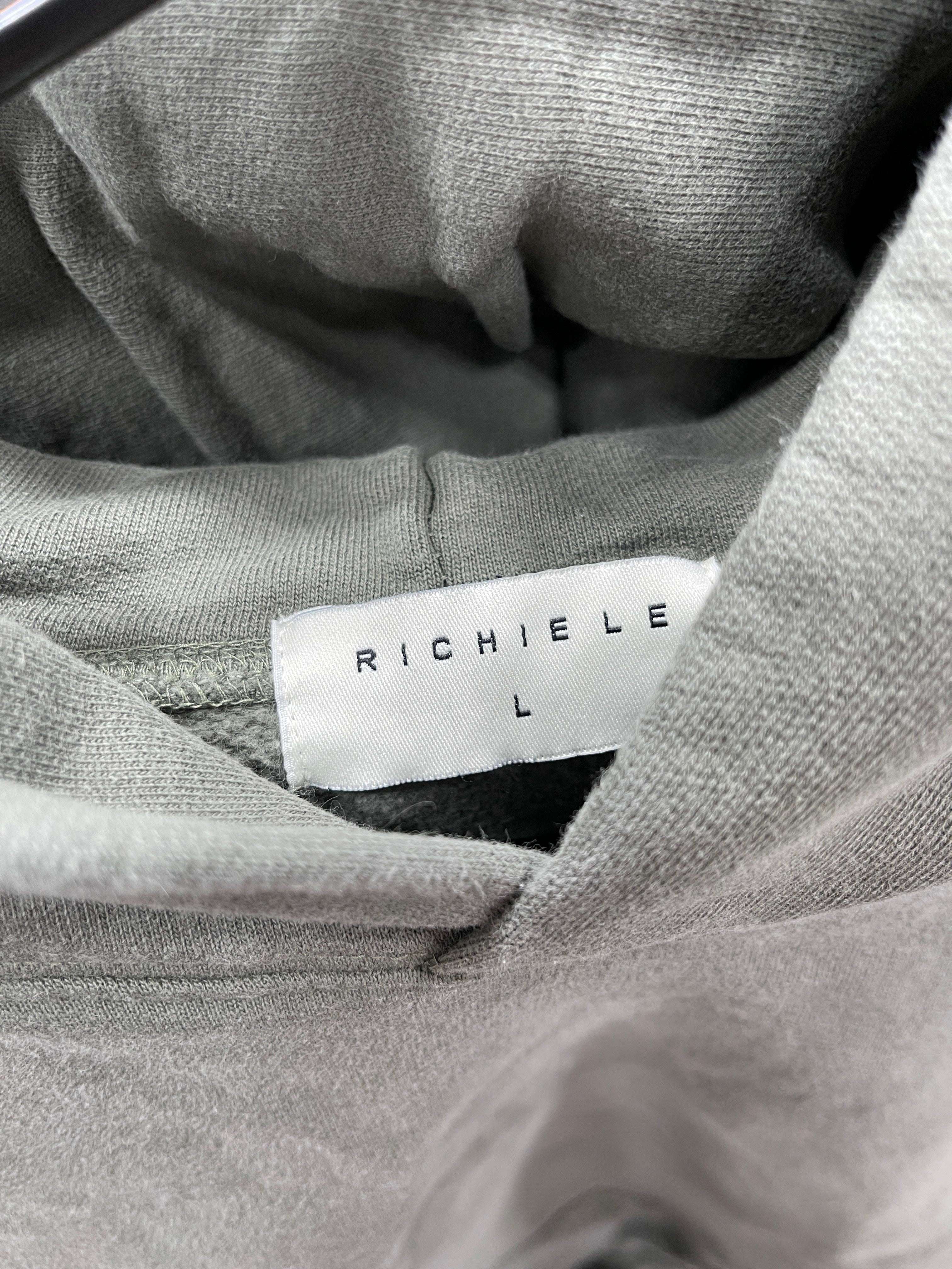 Richie Le Hoodie Green Sz L