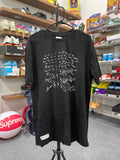 Many Worlds All Over Print Black T-Shirt Sz XL