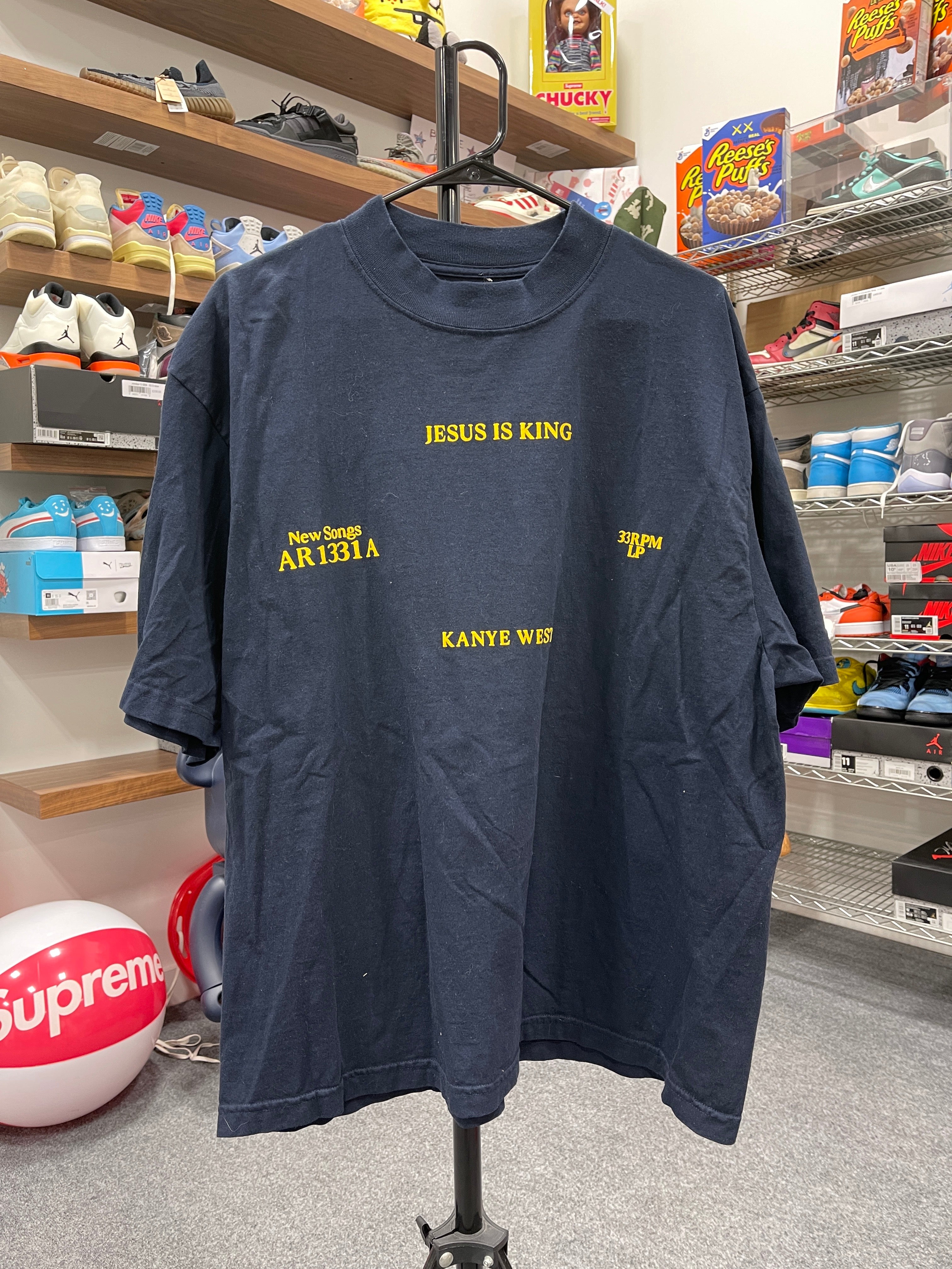 Kanye Jesus Is King T-Shirt Fits Size L
