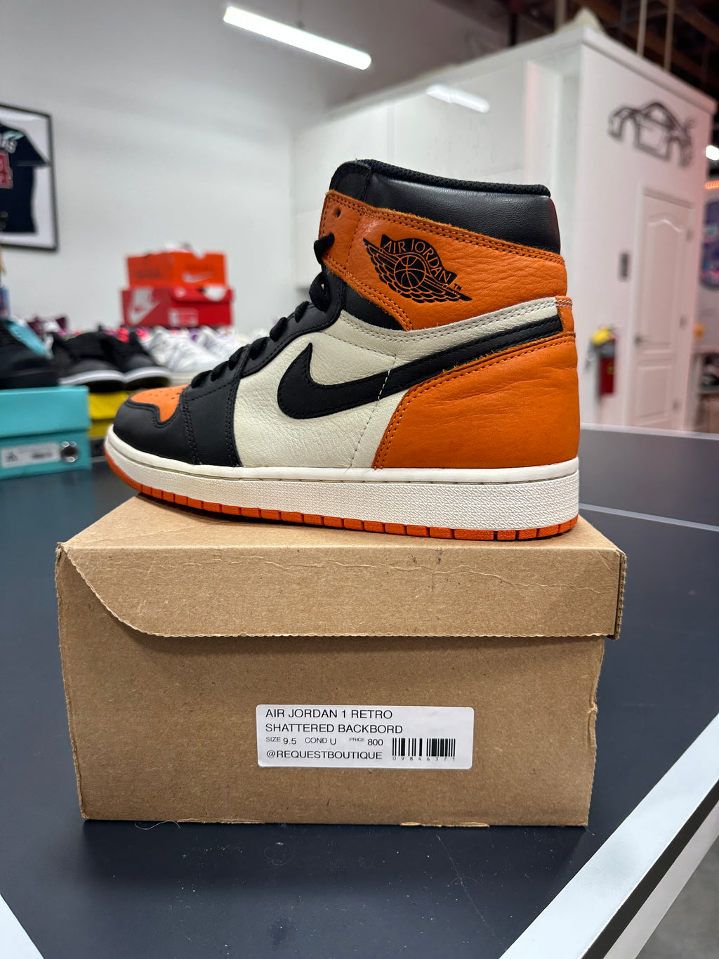 Air Jordan 1 Shattered Backboard Sz 9.5