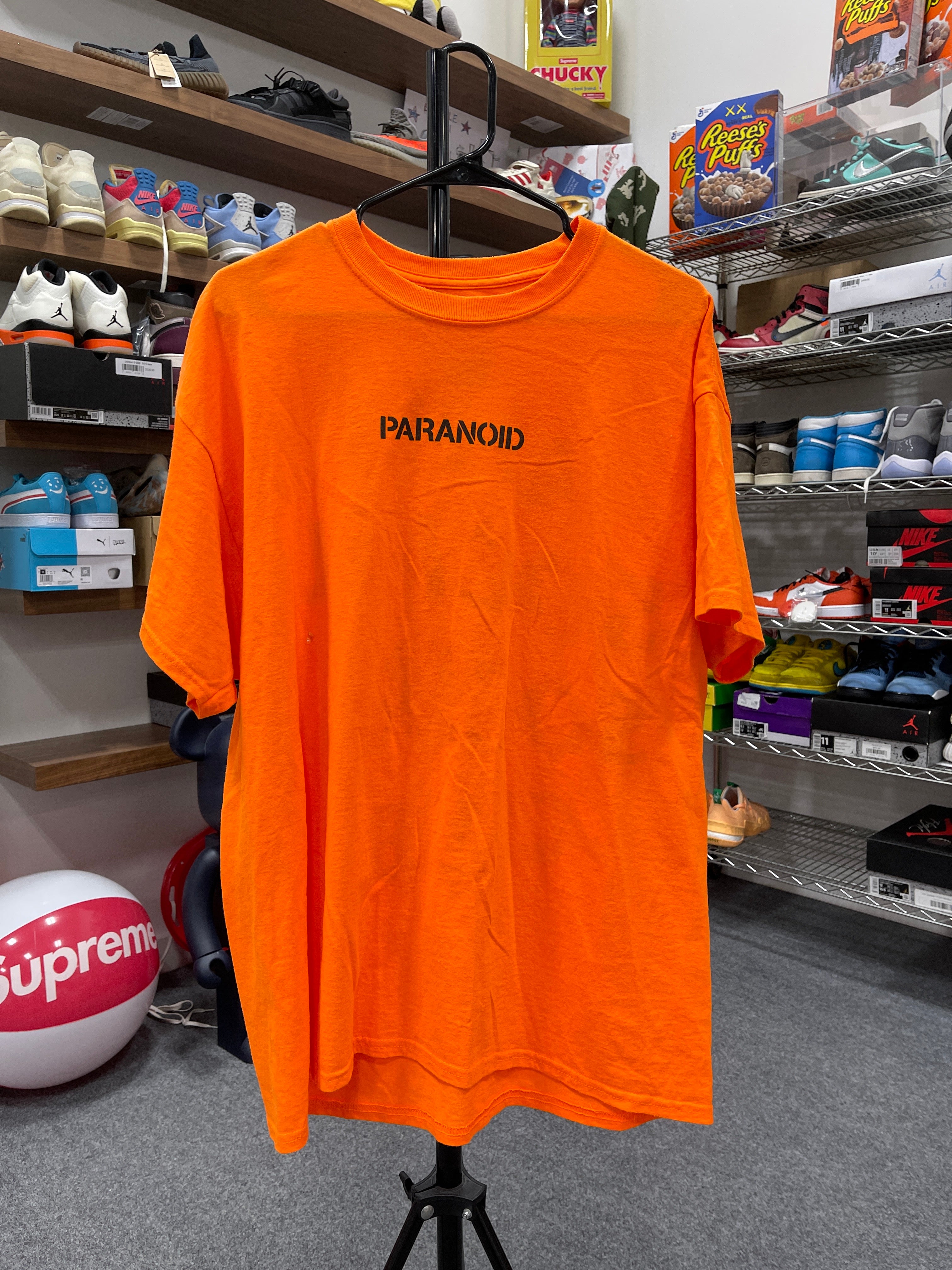 ASSC/Undefeated Paranoid T-Shirt Sz XL