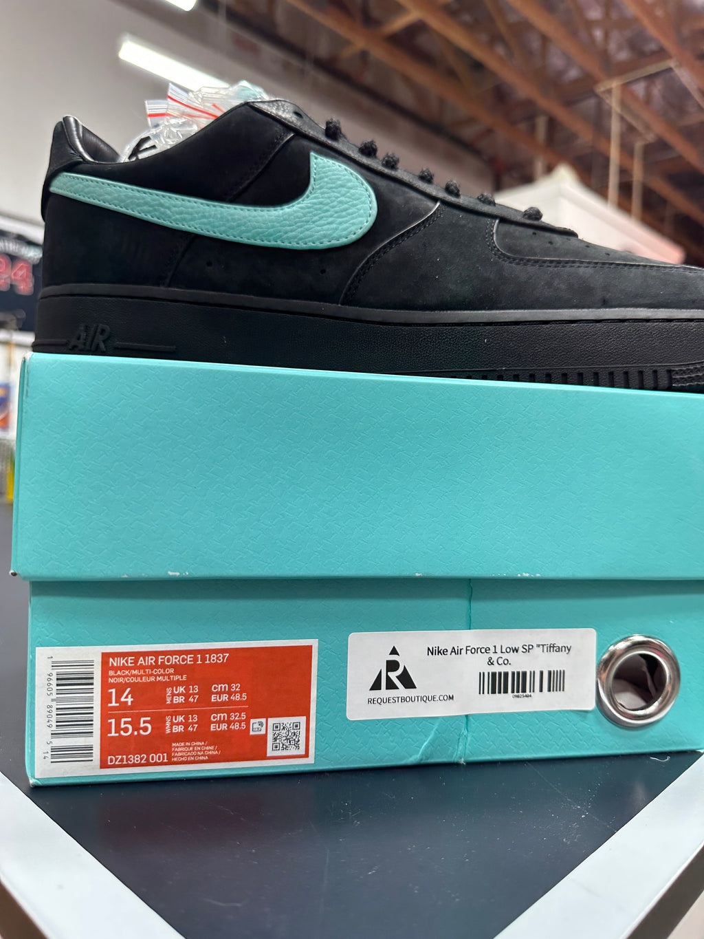 Tiffany x Air Force 1 Low Sz 14