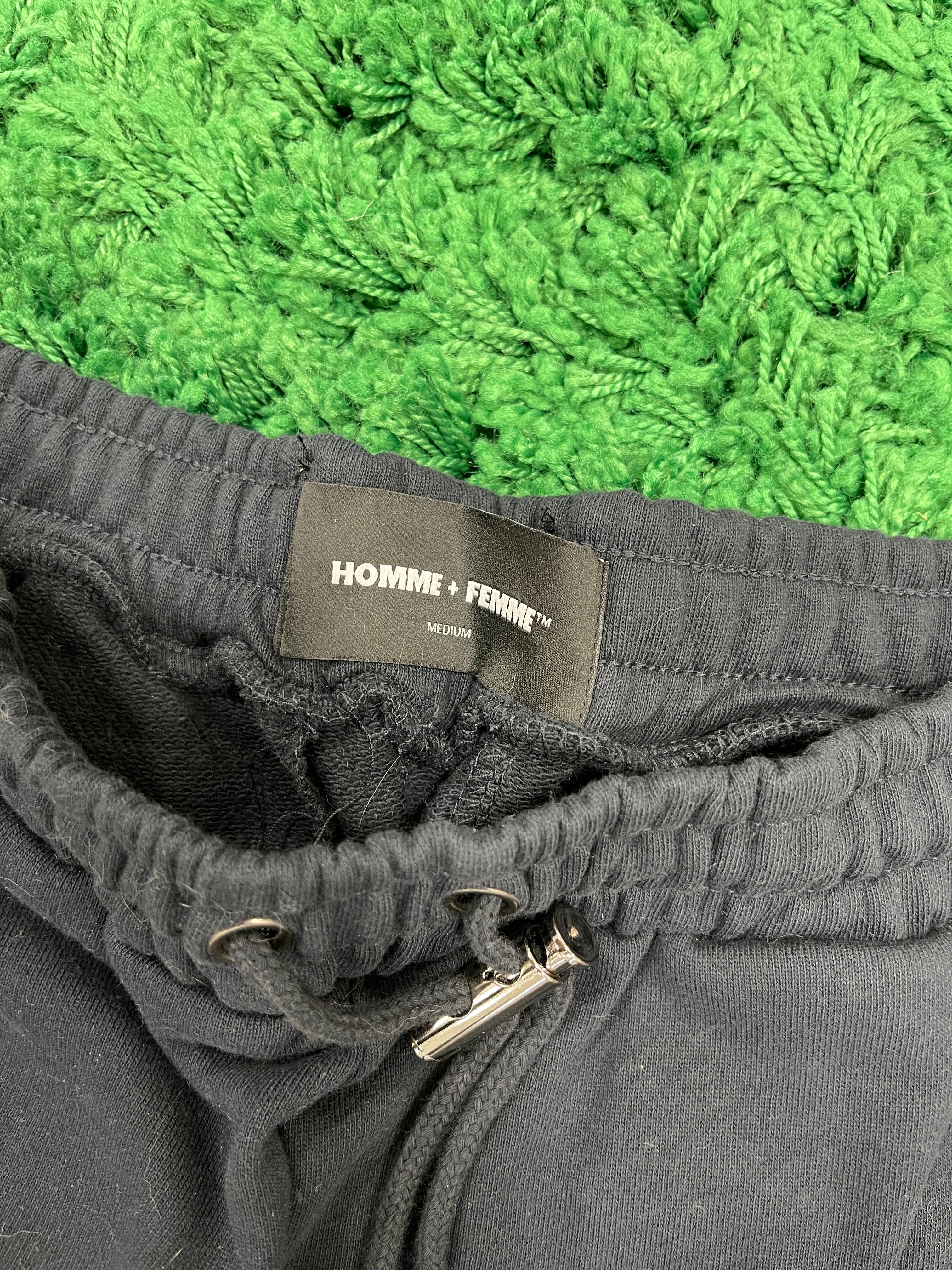 Homme Femme Pants Sz M