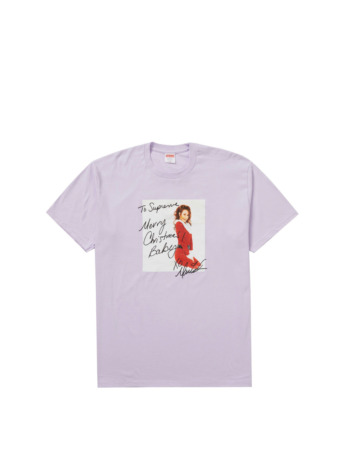 Supreme Mariah Carey Tee Light Purple Sz M