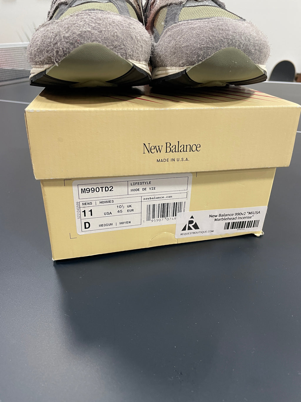 New Balance 990v2 MiUSA Sz 11