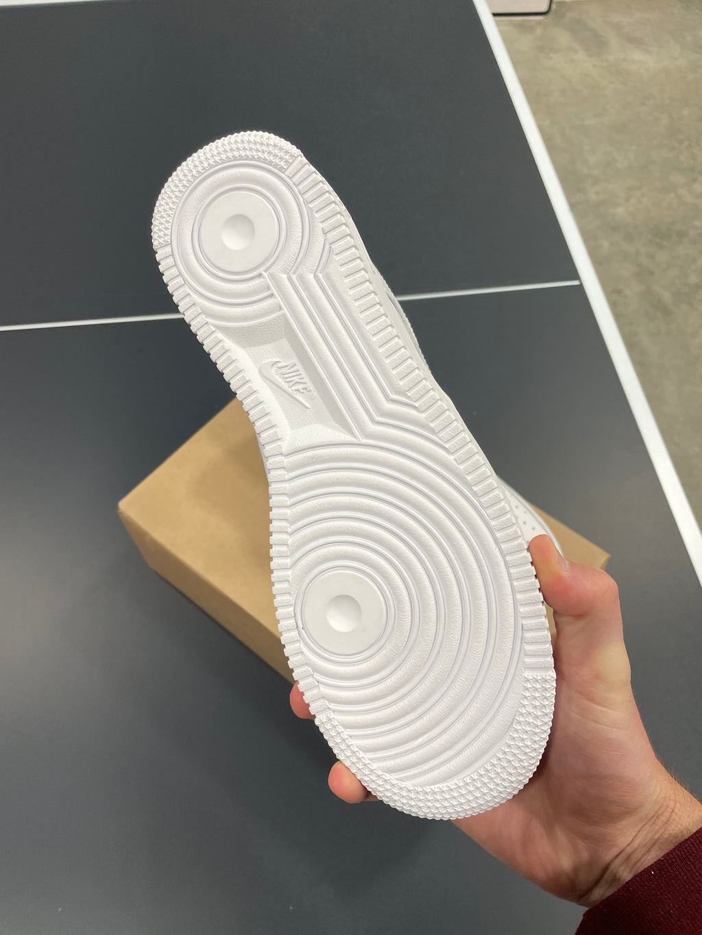 Nike Air Force 1 White Sz 10 (REPLACEMENT BOX)