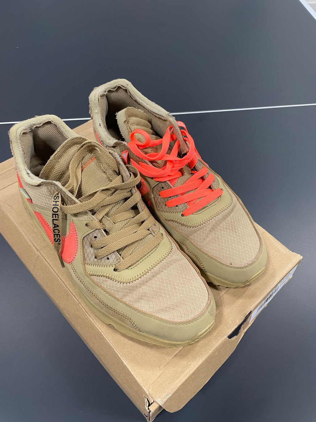 Off-White x Air Max 90 'Desert Ore' Sz 10.5