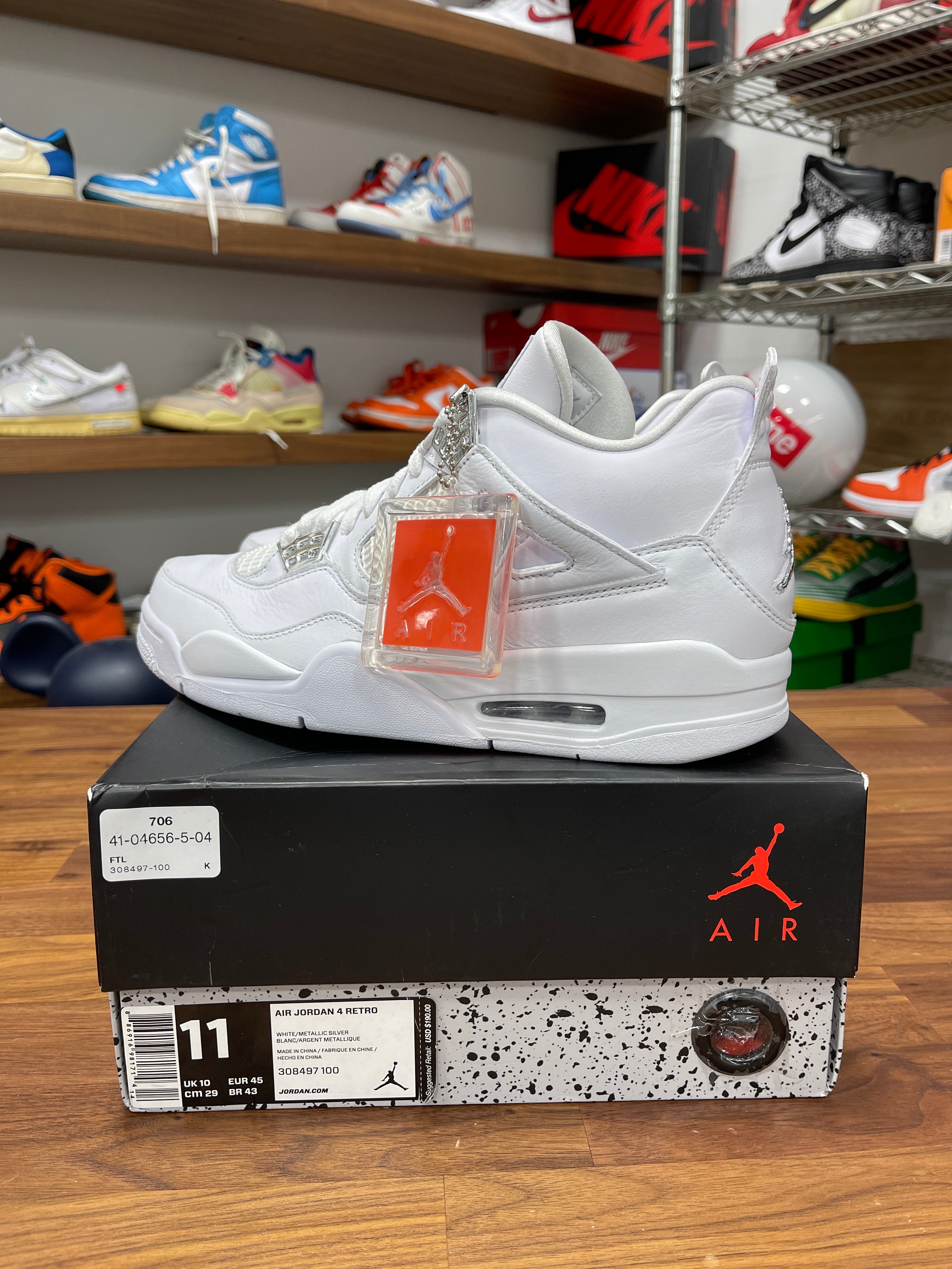 Air Jordan 4 Pure Money Sz 11