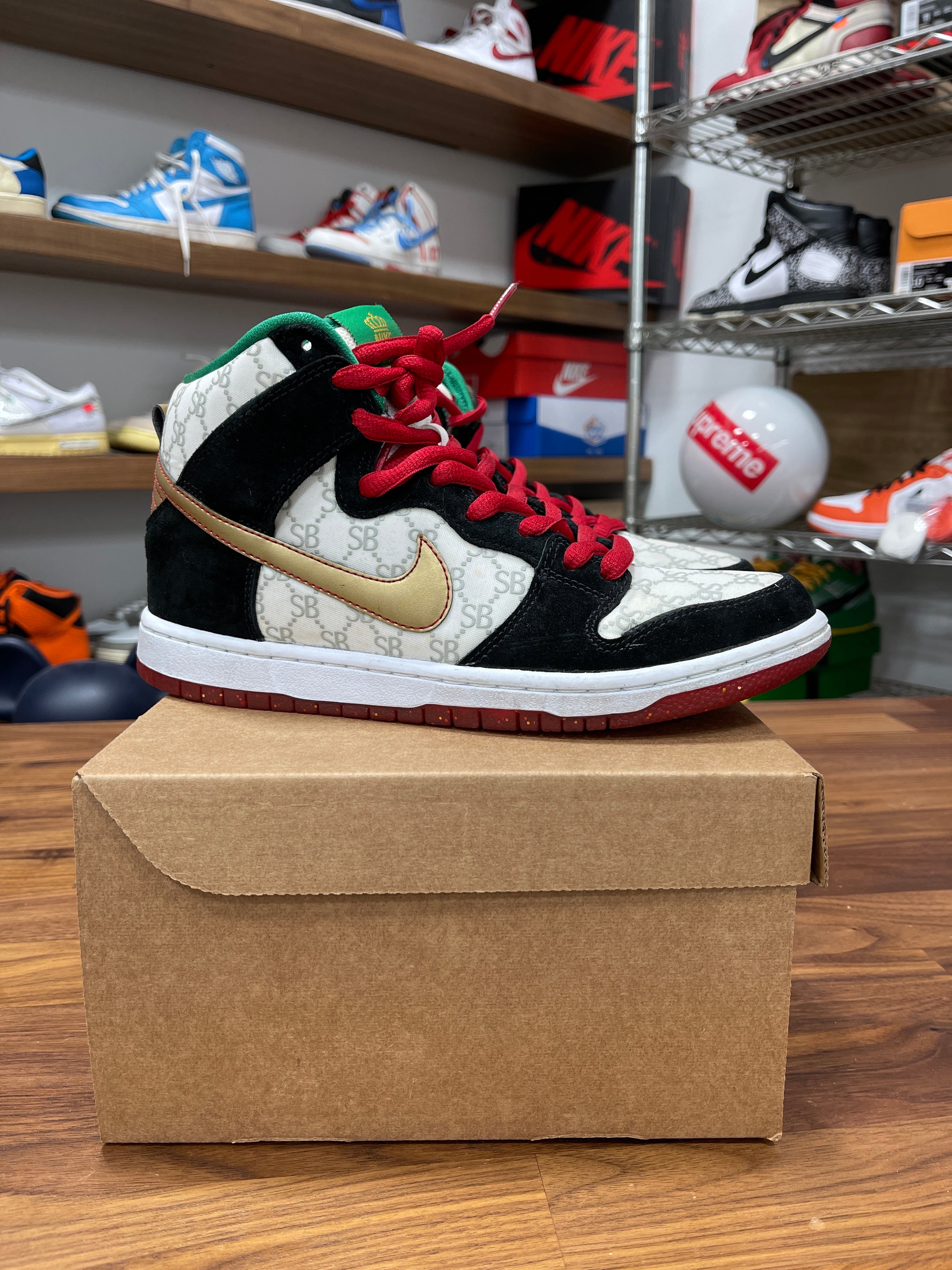 Nike SB Dunk High Paid In full Sz 7.5