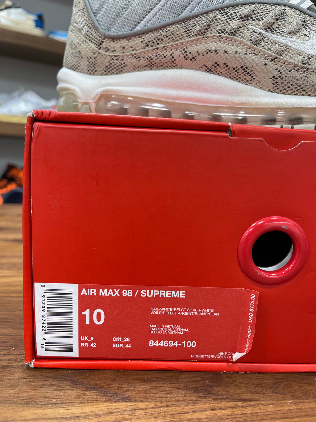 Air Max 98 Supreme Sz 10
