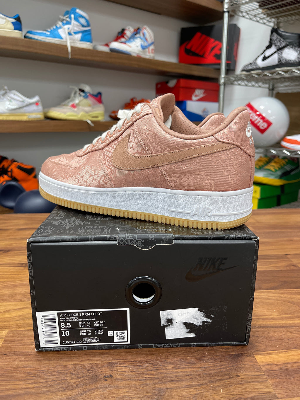Nike Air Force 1 Clot Sz 8.5