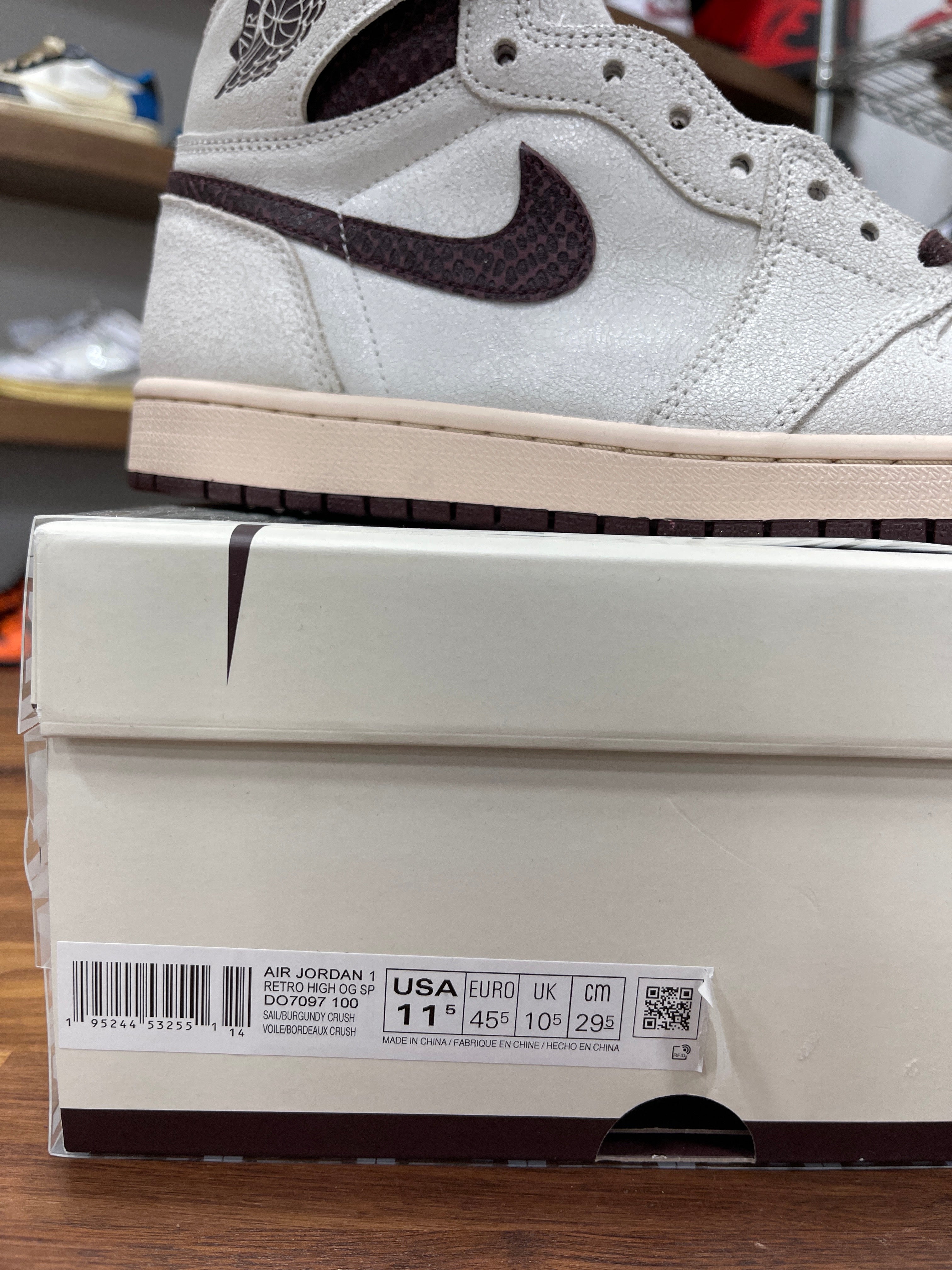 A Ma Minere Jordan 1 Sz 11.5