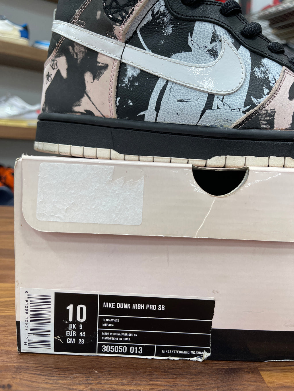 Nike SB Dunk High Unkle Sz 10