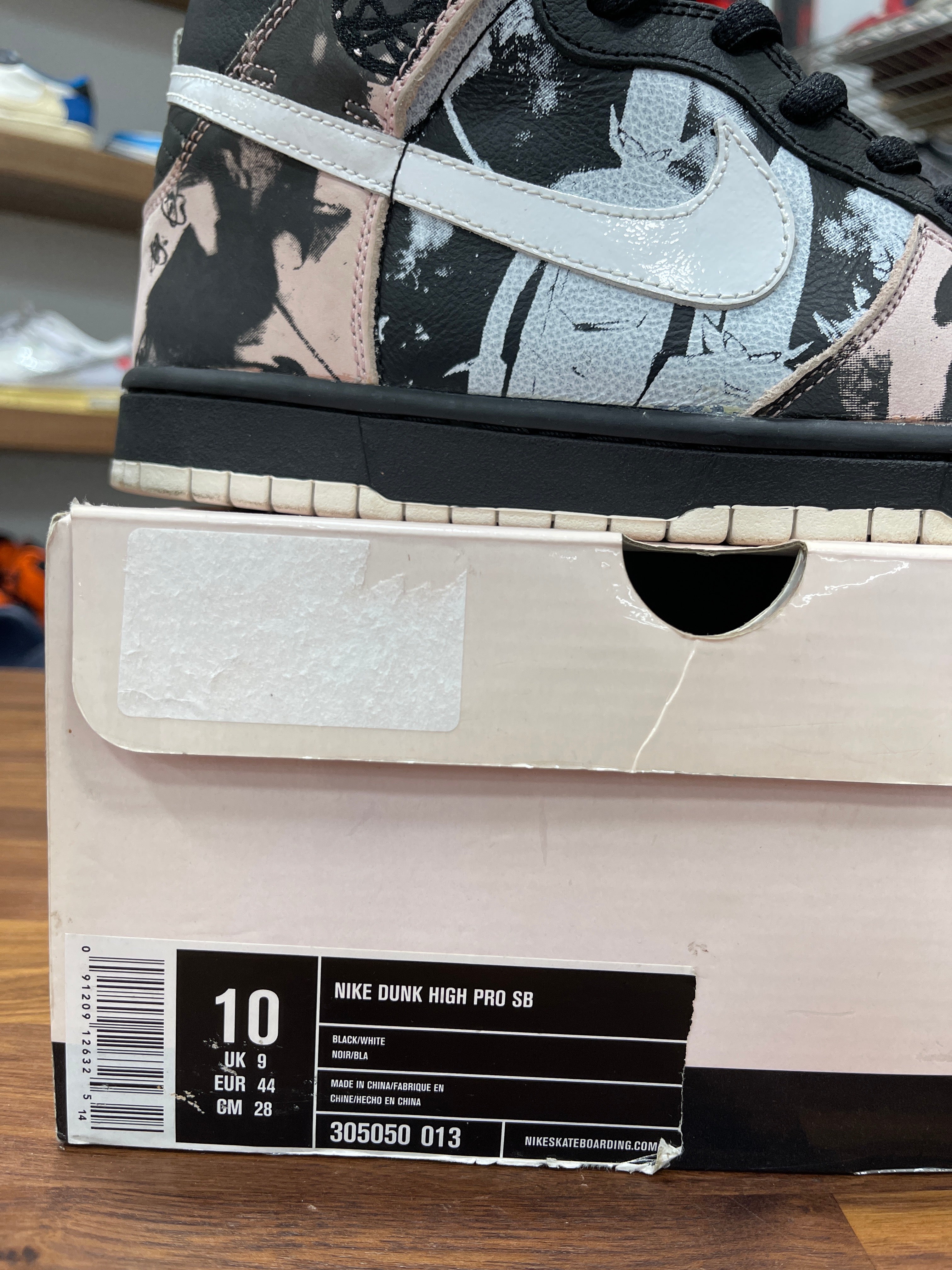 Nike SB Dunk High Unkle Sz 10