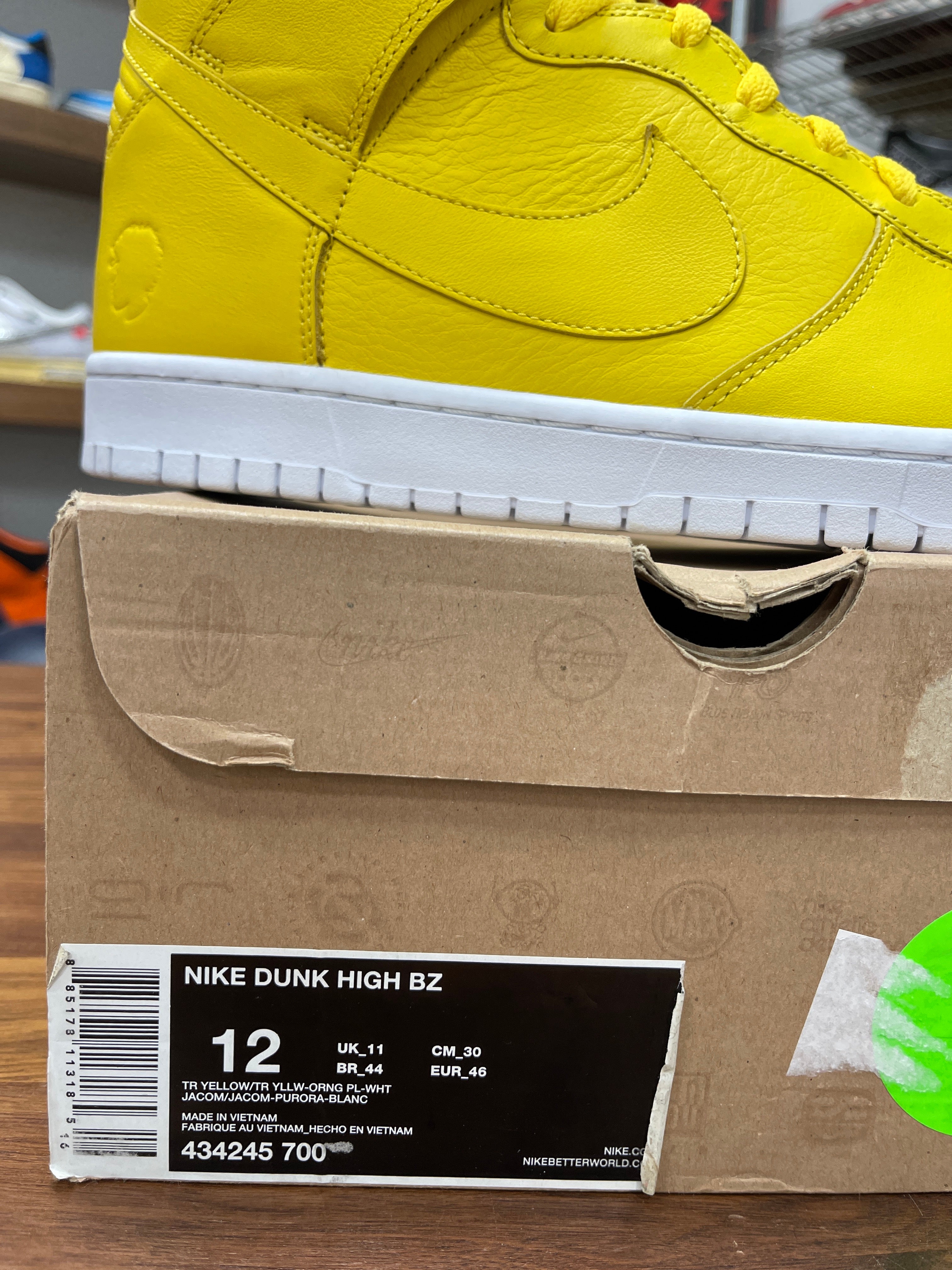 Nike Dunk HI Questlove BZ Sz 12