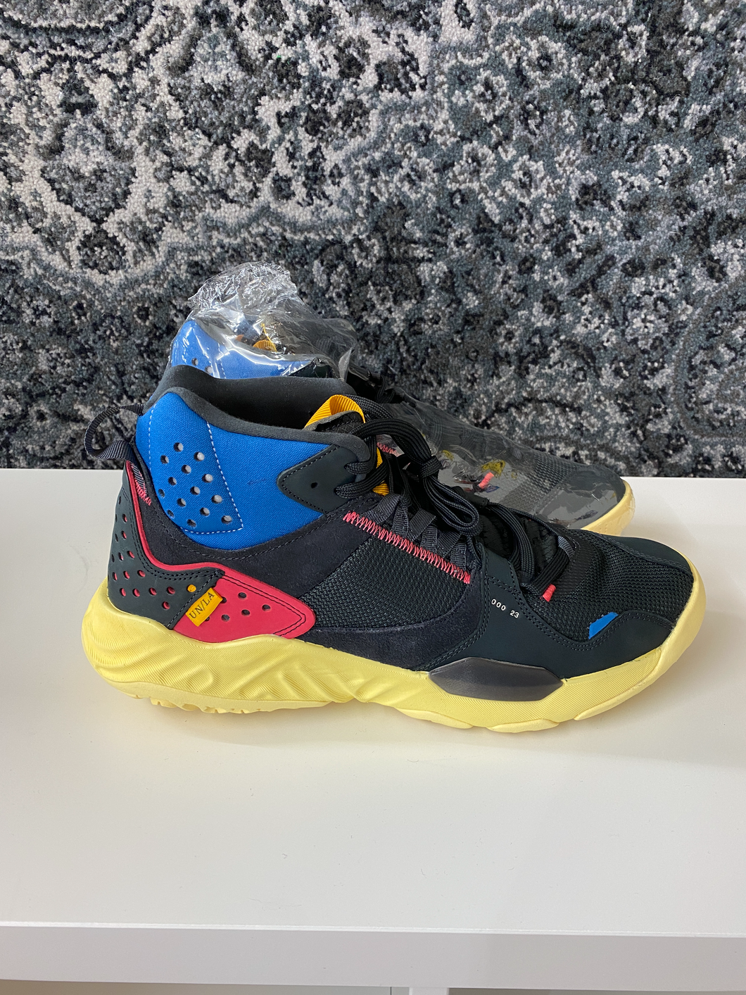 Jordan Delta Mid Union Off Noir Sz 12