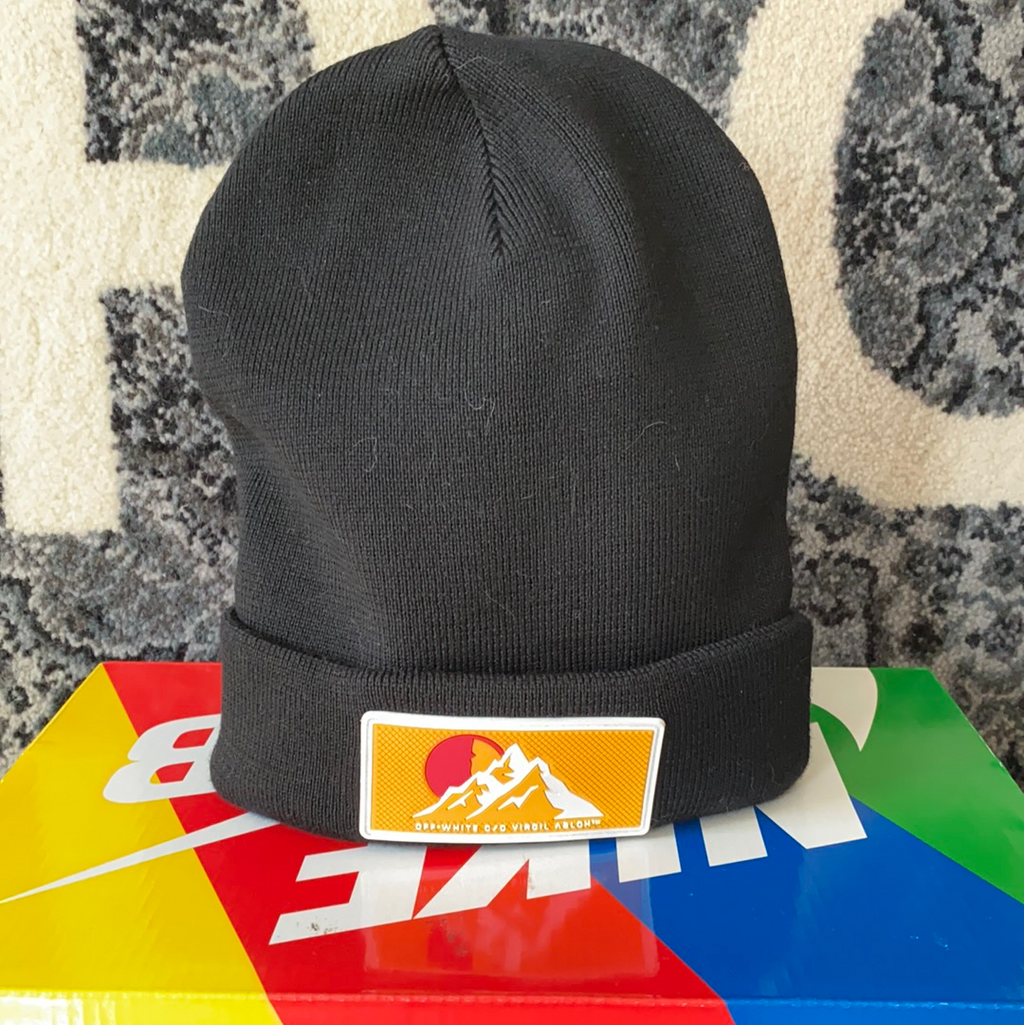 Off white Mountains Beanie