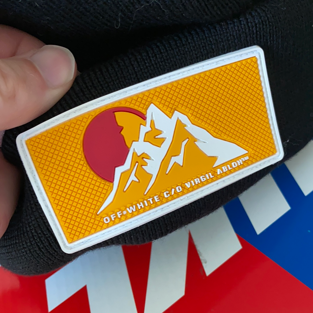 Off white Mountains Beanie